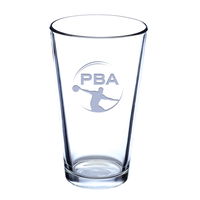 PBA Official Laser Etched Pint Glass MAIN Image