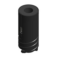 JoPo Twist Inner Sleeve with 1 1/4" Slug Black