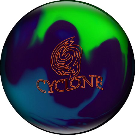 Ebonite Cyclone Purple/Teal/Lime Main Image