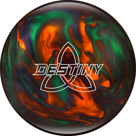 Ebonite Destiny Pearl Green/Orange/Smoke Main Image