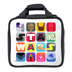 KR Strikeforce Star Wars Badges Single Tote Bowling Bags