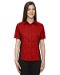 Review the Ash City Womens Fuse Colorblock Camp Shirt Classic Red/Black