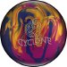 Review the Ebonite Cyclone Violet/Gold/Blue X-OUT