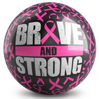 OnTheBallBowling Pink Ribbon Brave Ball Bowling Balls