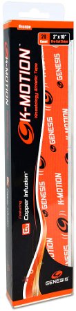 Genesis K-Motion Tape Pre-cut Orange Main Image