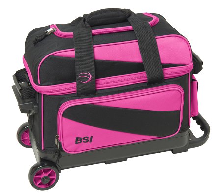 BSI Prestige Double Ball Roller Black/Pink Main Image