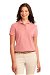 Port Authority Womens Silk Touch Polo Shirt Light Pink