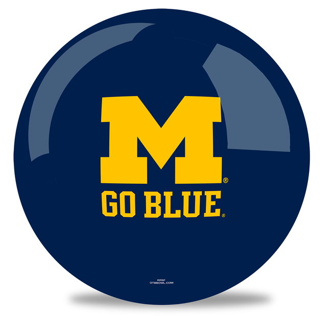 OnTheBallBowling NCAA Michigan Wolverines Ball MAIN Image - Main Image