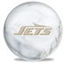 Review the OnTheBallBowling NFL New York Jets White Marble Ball