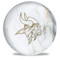 OnTheBallBowling NFL Minnesota Vikings Marble Ball MAIN Image