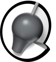 Brunswick Rhino Black/Blue/Silver Pearl CORE Image