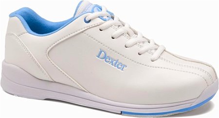 Dexter Womens Raquel IV White/Blue Wide Width-ALMOST NEW Main Image