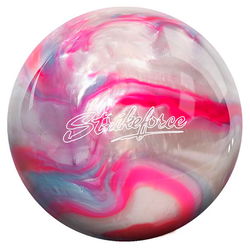 KR Strikeforce Polyester Pink/Sky/White Bowling Balls