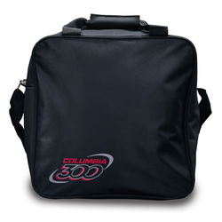 Columbia 300 White Dot 1 Ball Tote Black Bowling Bags