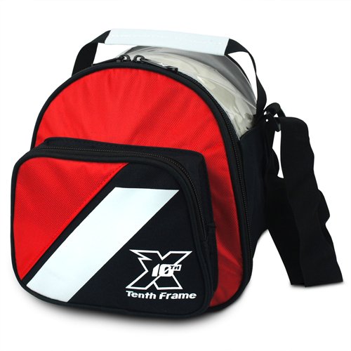 Tenth Frame Deluxe Add-On Bag Black/Red Main Image