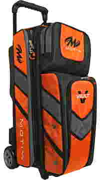 Motiv Vault Triple Roller Tangerine Bowling Bags