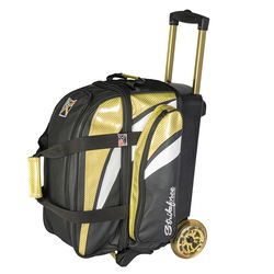 KR Strikeforce Cruiser LUX Double Roller Gold Bowling Bags