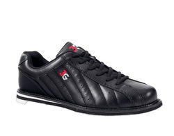 3G Kicks Unisex Black Bowling Shoes