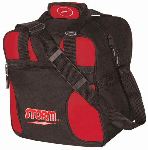 Storm Solo Single Tote Black/Red Main Image