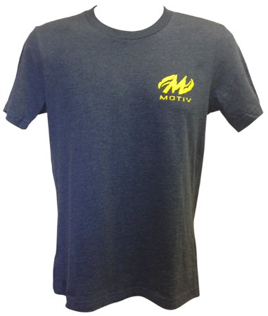 Motiv Mens Pride T-Shirt Grey/Yellow Main Image