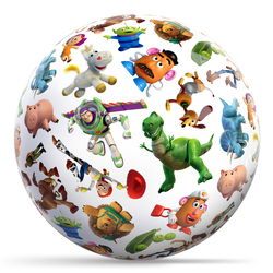 KR Strikeforce Disney Toy Story 3 Characters Bowling Balls
