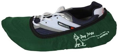 Ebonite Dry Dog Shoe Covers Green Main Image