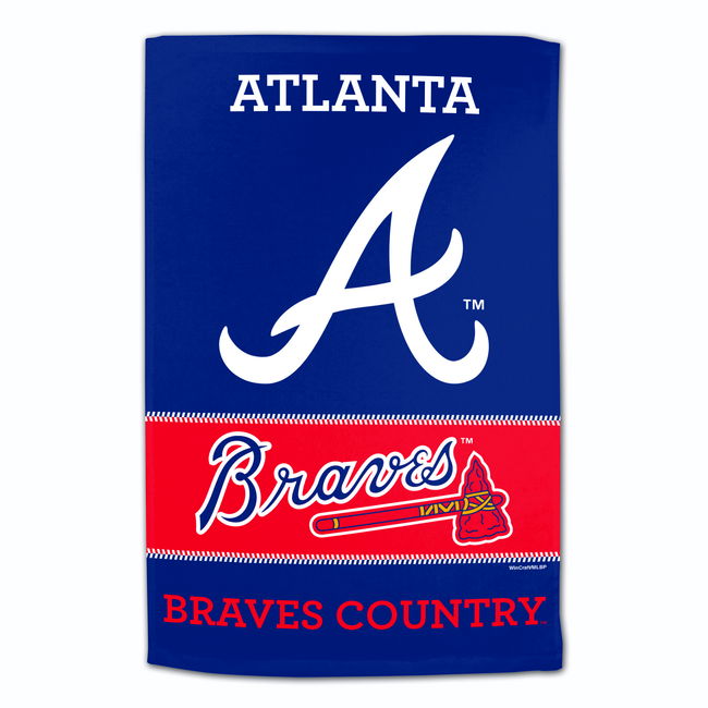 MLB Towel Atlanta Braves 16X25" MAIN Image - Main Image