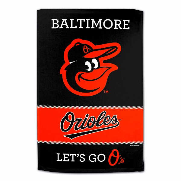 MLB Towel Baltimore Orioles 16X25