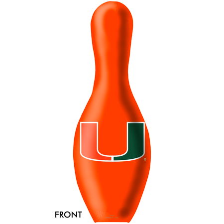 OnTheBallBowling NCAA University of Miami Bowling Pin Main Image