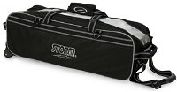 Storm 3 Ball Tournament Travel Roller/Tote Black Bowling Bags
