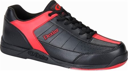 Dexter Mens Ricky III Black/Red WIDE WIDTH-ALMOST NEW Main Image