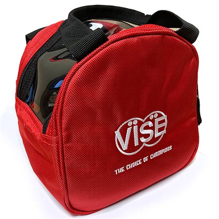 Vise Clear Top Red Add-On Bag Main Image