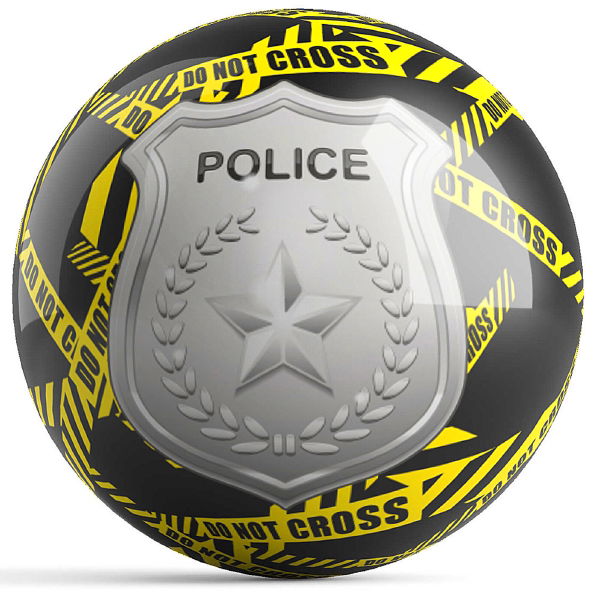 OnTheBallBowling Police Dept Yellow Tape MAIN Image - Main Image