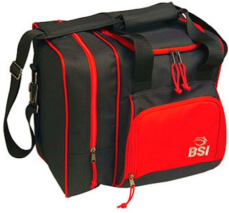BSI Deluxe Single Tote Black/Red Main Image