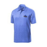 Brunswick Mens Heather Polo Royal