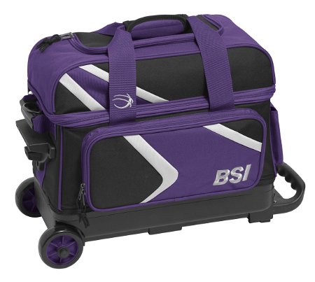 BSI Dash Double Ball Roller Black/Purple Main Image