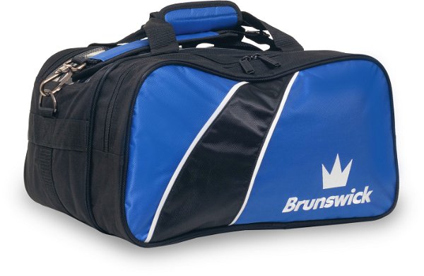 Brunswick Edge Double Tote with Shoe Pouch Blue Main Image