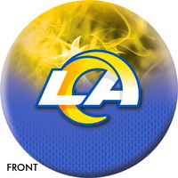KR Strikeforce NFL on Fire Los Angeles Rams Ball MAIN Image