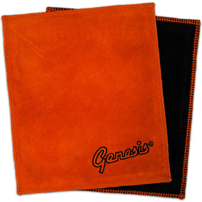 Genesis Padded Leather Shammy Orange MAIN Image - Main Image
