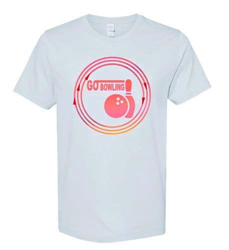Exclusive Bowling.com Go Bowling Circle T-Shirt Main Image