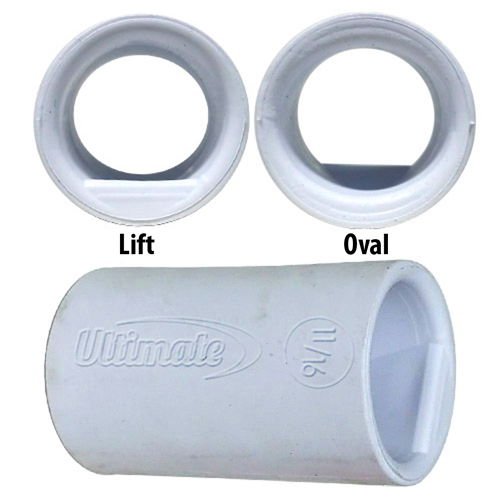 Ultimate Tour Lift Oval Sticky Finger Insert White MAIN Image - Main Image