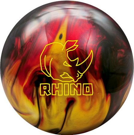 Brunswick Rhino Red/Black/Gold Pearl-USED/DRILLED Main Image