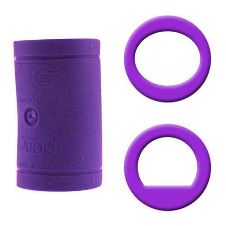 Turbo Grips Quad Classic Oval & Power Lift Combo Purple Main Image