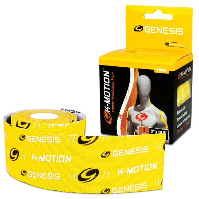 Genesis K-Motion Tape Roll Yellow MAIN Image - Main Image