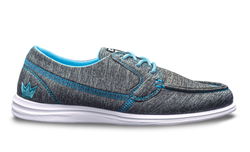 Brunswick Womens Karma Grey/Blue Bowling Shoes