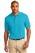 Review the Port Authority Mens Pique Knit Sport Turquoise