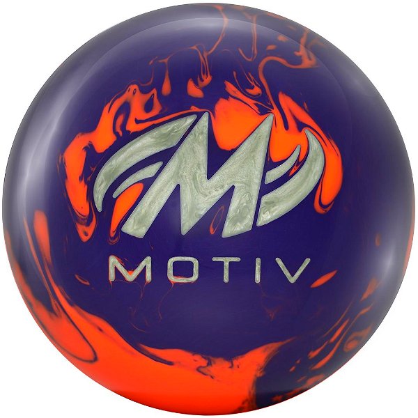 Motiv Top Thrill Purple/Orange Solid Back Image