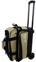 Elite Deluxe 2 Ball Roller Sand/Black Bowling Bags