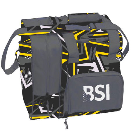 BSI Deluxe Single Tote Yellow/Black Main Image