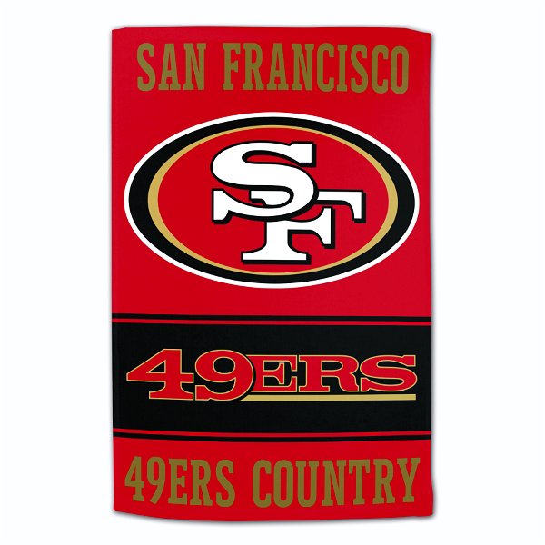 NFL Towel San Francisco 49ers 16X25 Main Image